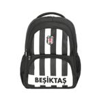 Beşiktaş Lisanslı Çubuklu Okul Çantası Sırt Çantası Kod:25339 Orijinal Çok Renkli