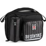 Beşiktaş Lisanslı Logolu Çubuklu Beslenme Çantası (25354)