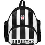 Beşiktaş Lisanslı Me Collectıon Çubuklu Anaokul Çantası 24353 Siyah - Siyah - Beyaz