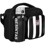 Beşiktaş Lisanslı Me Collectıon Çubuklu Okul Beslenme Çantası 24354 - Siyah - Beyaz