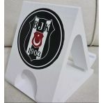 Beşiktaş Logolu Masaüstü Telefon Tutucu - Bjk Taraftar Hediyelik Stand