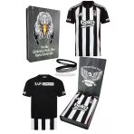 Beşiktaş Orijinal 25/26 Siyah Beyaz Çubuklu Forma Bileklik Hediyeli Özel Tasarım Hediye Ahşap Kutulu