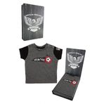 Beşiktaş Orijinal Antrasit Bebek T-Shirt Hediyelik Ahşap Kutulu