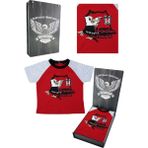 Beşiktaş Orijinal Bebek T-Shirt Hediyelik Ahşap Kutulu - 6 - 9 Ay - Kırmızı