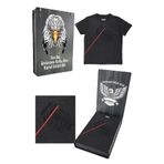 Beşiktaş Orijinal Lisanslı Antrasit Siyah Çocuk T-shirt Hediyelik Ahşap Kutulu