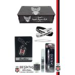 Beşiktaş Orijinal Lisanslı Kalem Bileklik Bloknot Hediyelik Set - Siyah