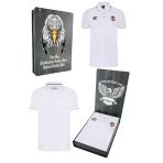 Beşiktaş Orijinal Lisanslı Polo Yaka Beyaz T-Shirt Bjk Kartal Baskılı Hediyelik Ahşap Kutulu
