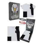 Besiktas Orijinal Sifir Yaka Cocuk T-Shirt + Bileklik Set Hediyelik Ahsap Kutulu