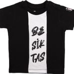 Beşiktaş Orijinal Siyah Bebek T-Shirt