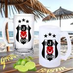 Beşiktaş Taraftar Buzlu Ya Da Buzsuz Bira Bardağı 116