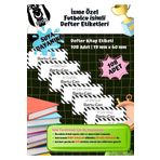 Besiktas Taraftar Etiketi Defter Etiketi Kitap Etiketi Kişiye Özel Suya Dayanıklı İsim Yazılabilien