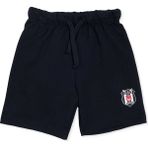Beşiktaş Unisex Lisans Şort Reçme - Siyah - 6 - 9 Ay