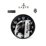 Beşiktaş YENİ SEZON LİSANSLI DEKORATİF DUVAR SAATİ ÖZEL TASARIM MİKA CAM ÖZEL KUTU