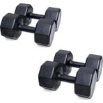 Besinistanbul Ps Spor 2 Çift Dambıl Set 7kg 2 Adet 10 Kg2 Adet - 34 kg