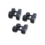 Besinistanbul Ps Spor 3 Çift Dambıl Set Sayaçlı Ayarlanabilir El Yayı 6 Kg 8 Kg 10 Kg SİYAH