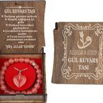 Beslenme Dedektifi Kutulu Kolye Bileklik Seti Gül Kuvars Taşı
