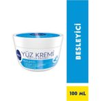 Besleyici Yüz Bakım Kremi 100Ml, 24 Saat Nemlendirici, Makyaj Bazı, Yağlı His Bırakmaz, Hızlı Emilir