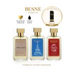 besneparfum Besne Parfüm Paris & Gold & Effect 3’lü Set (Extrait De Parfum)