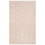 BESPOKY Dornbirn Pembe Geometrik Pamuk Makine Çocuk Odası Halısı 160x230