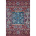 BESPOKY Ebenthal Beyaz Shaggy Pamuk Makine Halısı 100x150