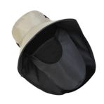 BESPORTBLE 1 Bilgisayar Balıkçı Şapkası Yazlık Güneşlik Şapka Erkekler Güneş Için Balıkçılık Şapkaları Açık Güneş Blok Şapka Kap Pamuk Polyester Istiridye Kabuğu Geniş Kenarlı Şapka Dış Mekan