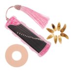 BESPORTBLE 1 Set Çin Guzheng Tırnak Seçimleri Kit Reçine Parmak Seçiliyor Çin Guzheng Tırnak Parmak Ve Başparmak Seçiliyor Parmak Bandı Dize Enstrüman Parçaları Aksesuarlar