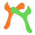 BESPORTBLE 2 Adet Bumerang Ince Motor Beceri Oyuncağı Uçan Halka Çember Açık Spor Malzemeleri Yakalamak Oyuncaklar Açık Hava Sporları Fırlatma Yakalama Oyuncağı Uçan Plaka Eva Çocuk Mini