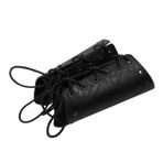 BESPORTBLE 2 Adet Suni Deri Bracer Ortaçağ Vambrace Bilek Zırh Kol Manşet Viking Cosplay Pu Deri Bileklik Larp Aksesuarları