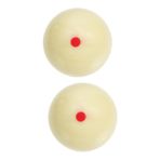 BESPORTBLE 2 Adet Yüksek Dereceli Polyester Reçine İşaret Düzenleme Boyutu Havuz Altı Nokta Bilardo Eğitim Eseri