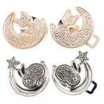 BESPORTBLE 2pcs Jean Bel Sıkıcı Ayarlanabilir Pantolon Düğmesi Etekler İçin Genişletici Pantolonlar Bel Kemeri Ayarlayıcısı Jean Bel Bandı Cincher Clip