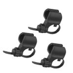 BESPORTBLE 3 Parça Ayarlanabilir Stand Hafif Parantez Bisikletler Için Aksesuarlar Kırığı Botu Açık Meşale ışığı Ön ışık Braketi Bisiklet ışık Kavrama ışık Aparatı El Feneri