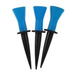BESPORTBLE 3 Parça Yumuşak Lastik Golf Çivileri Uygulama Mat Tees Pratik Tee Golf Spor Golf Tees Sürüş Aralığı Paspasları Tutucu Tee Sürüş Tee Toplu Kauçuk Esneklik Alıştırma Matı