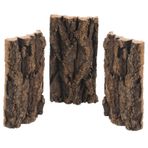 BESPORTBLE 3pcs Vivid Terrarium Arka Plan Sürüngen Arka Plan Kapalı Sürüngen Kabuğu Akvaryum Aksesuar