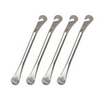 BESPORTBLE 4 Adet lastik araçları yedek parça lastikleri metal lastik kolları aletler lastik gözetleme çubuğu bisiklet lastiği temizleme aracı binme lastik kolu tamir aleti Levye yorulmak