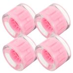 BESPORTBLE 4 Flash Longboard Tekerleği Longboard Işıklı Tekerlekler Yedek Cruiser Tekerlekler Paten Tekerleği Pürüzsüz