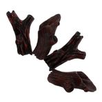 BESPORTBLE 4pcs Moss Terrarium DIY Zanaat Için Minyatür Ağaç Kütük Süs Eşyaları, Ev Ve Bahçe Dekoru Için Eşsiz Mikro Peyzaj Peyzaj Süsleri