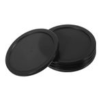 BESPORTBLE 5 Adet Hokey aksesuarları hokeyi masa oyunu hava hokeyi masaları diskleri air hockey Hokey masası oyunu aksesuarları masa hokeyi diskleri hava hokeyi diskleri plastik Black