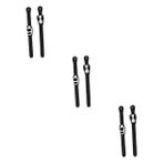 BESPORTBLE 6 Adet paten kayışları paten tokaları dayanıklı sabit tokalar topuklu tekerlekli enerji kemerleri ayakkabıları enerji bantları kız Yüksek topuk