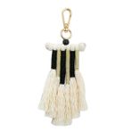 BESPORTBLE Anahtarlık Bohem Püskül Ponpon Püsküller Püskül Çanta Püskül Çanta Cazibesi Bohem Çanta Kolye Çanta Süsü Makrome Moda Çanta Boho Sırt Çantası Pamuk Ipi El Çantası