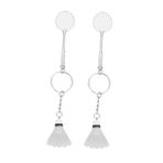 BESPORTBLE Benzersiz Badminton Raket Anahtarlıkları 2 Paket Anahtarlık Çanta Aksesuarı Için Şık Anahtar Kolyeleri