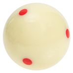 BESPORTBLE Bilardo İstekası Topu Standart Bilardo - Bilardo Topu 6 Bilardo Egzersiz Eğitimi Istaka Topu Madeni Para ile Çalışan Bilardo Masaları Kırmızı