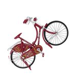 BESPORTBLE bisiklet modeli demirden yapılmış bisiklet figürleri salas de casa için decoraciones Hediyeler motosiklet küçük bisiklet süsleme 1/10 ölçekli bisiklet maketi çalışma masası