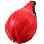 BESPORTBLE Boks Hız Topu Çift ​​uçlu Delme Topu Torbası Boks Topunun Askıya Alınması Refleks Hızlı Yumruk Topu Hız Refleks Topu Boks Için Evde Eğitim Topu Boks Dişli Şişme Asılı Çocuk