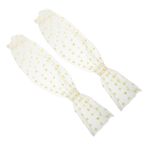 BESPORTBLE Fancy Lace Tül Eldiven Kadın Dirsek Uzunluğu Moda Örgü Tam Parmak Düğün