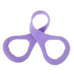 BESPORTBLE Kadın Omuz Ve Sırt Egzersiz Bandı Ev Yoga Elastik Bant Yüksek Dirençli Pilates Egzersiz Bandı Rahat Tasarım Dayanıklı 44cm X 9cm