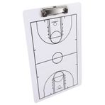 BESPORTBLE Kadın Şapka Yazlık Planlama Koçları Kurulu Yaratıcı Rekabet Taktiği Kuru Silinebilir Basketbol Panosu Antrenörler Için Beyaz Futbol Tahtası Koçluk Panosu Ikame Kartı Pvc