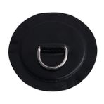 BESPORTBLE Marine Ring Pull Çapa Halatı Tokalı Parçaları ve Aksesuarları Dış Mekan için Siyah