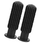 BESPORTBLE Masa Futbolu Masası Parçaları Yedek Sapları 1 Çift Futbol Makinesi için Sağlam Pvc Ergonomik - Erkek Ve Kız Çocukları İçin 10mm Tutacak