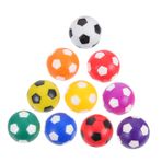 BESPORTBLE Masa Üstü Futbol Yedek Parçaları 10 Adet Plastik Erkek Ve Kız Çocukları İçin Uygun Masa Futbolu Oyun Aksesuarı Parlak Sezgisel Tasarım