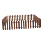 BESPORTBLE Mini Çit Çit Diorama Mikro Oyuncaklar Mini Ahır Eskrim Zanaat Oyuncaklar Anahtar Gizleyici Açık Çiçek Yatak Botanik Peri Süslemeleri Sandbox Oyuncaklar Izgara Ahşap